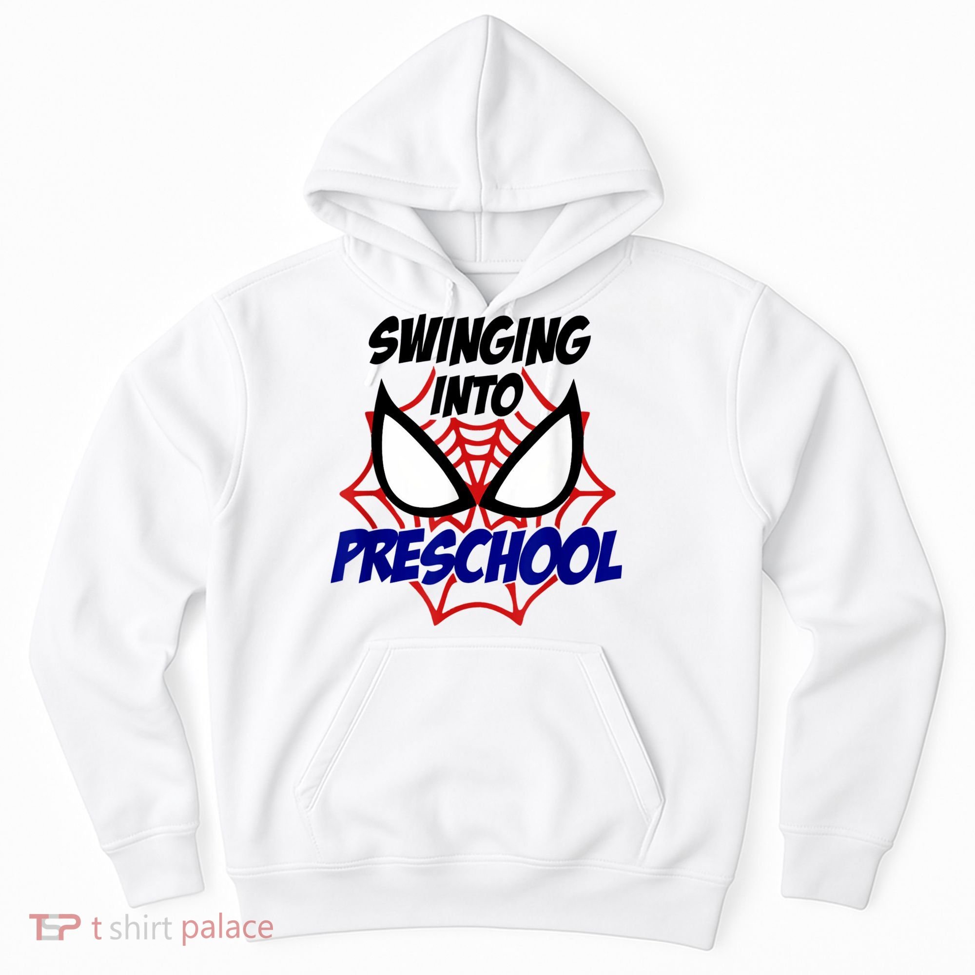 Swinging Into Preschool Shirt, Boys First Day Of PreK Hoodie