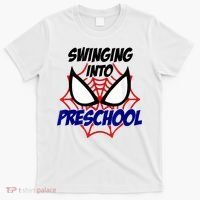 Swinging Into Preschool Shirt, Boys First Day Of PreK T-Shirt thumb 0