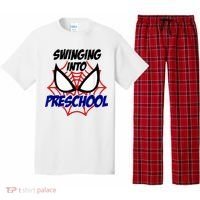 Swinging Into Preschool Shirt, Boys First Day Of PreK Pajama Set thumb 0