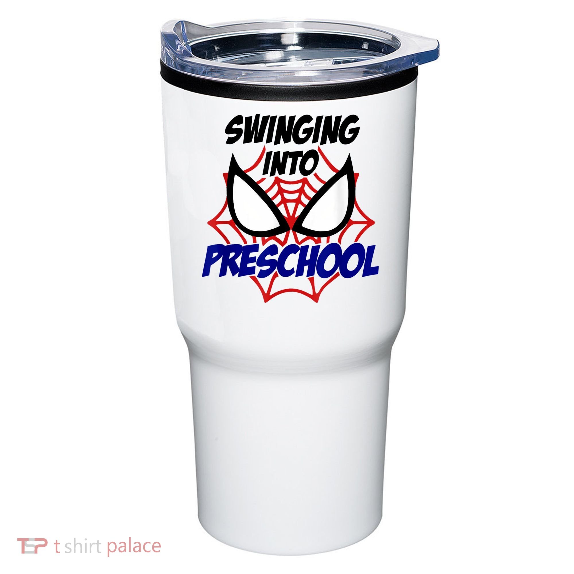 Swinging Into Preschool Shirt, Boys First Day Of PreK Tumbler