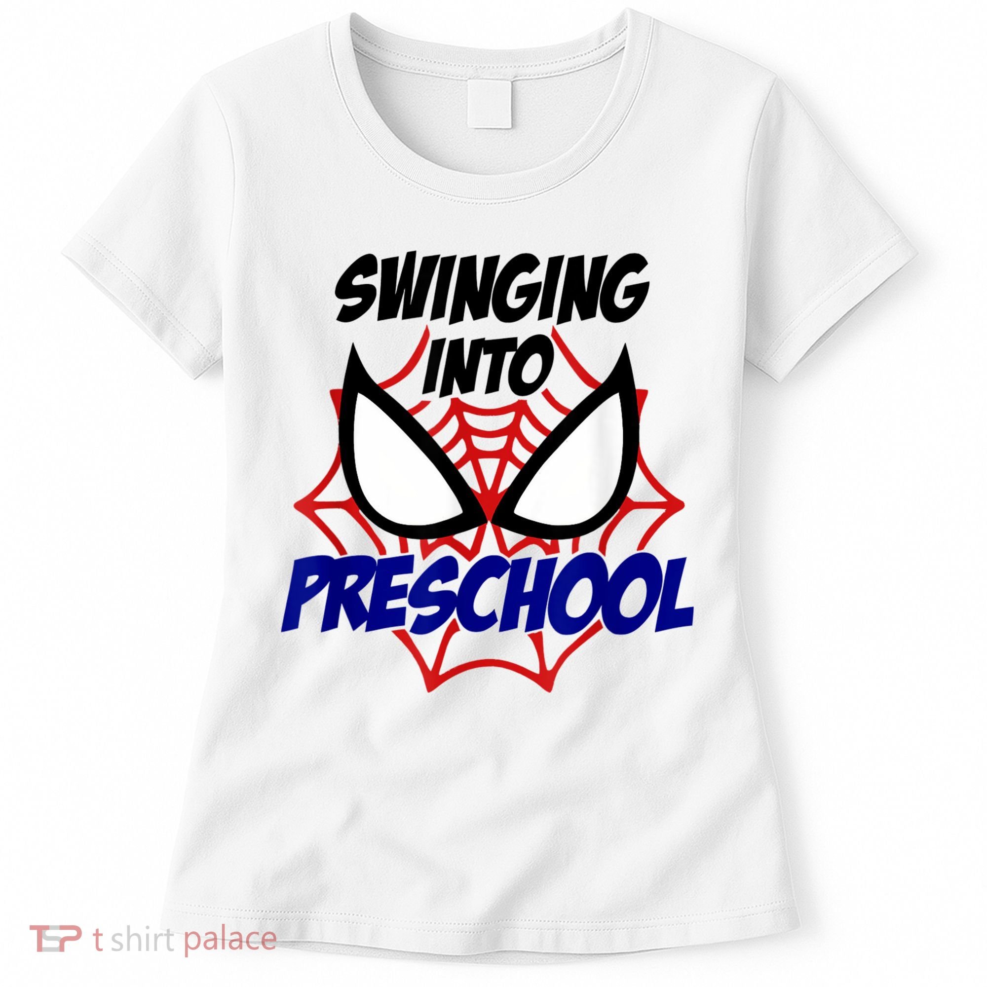 Swinging Into Preschool Shirt, Boys First Day Of PreK Women's T-Shirt