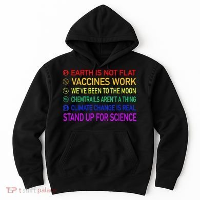 Science Is Real 8 Billion Trees Hoodie