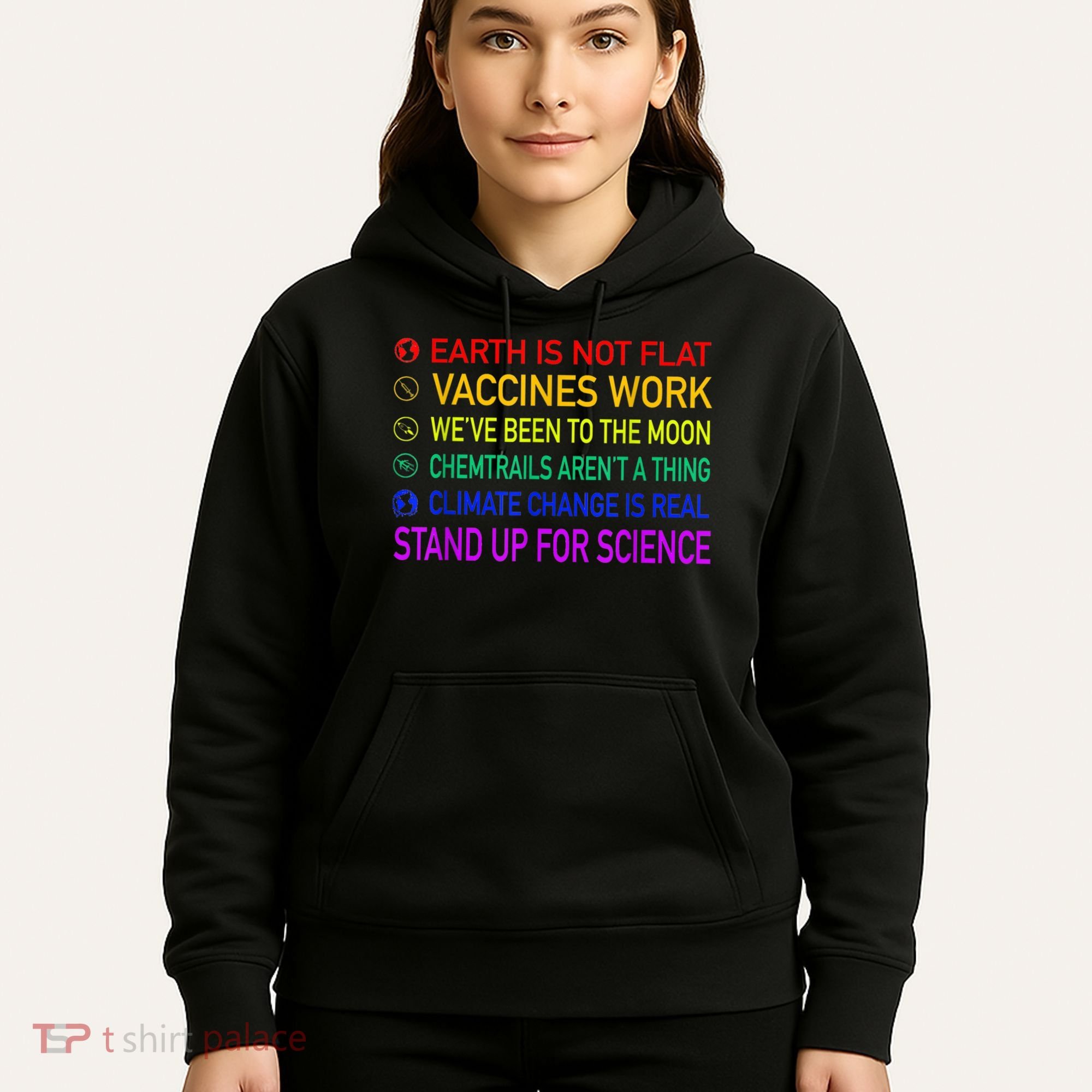 Science Is Real 8 Billion Trees Hoodie