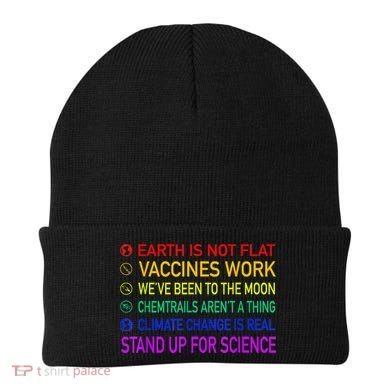 Science Is Real 8 Billion Trees Beanie