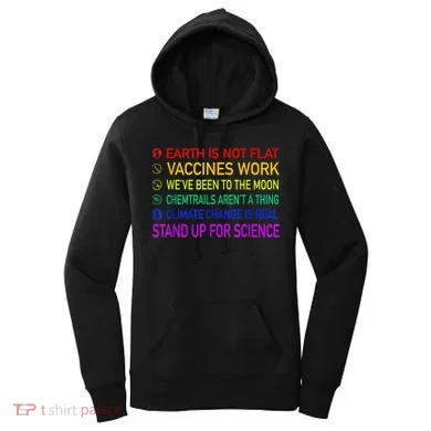Science Is Real 8 Billion Trees Women's Hoodie