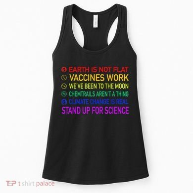 Science Is Real 8 Billion Trees Women's Tank Top