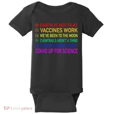 Science Is Real 8 Billion Trees Baby Bodysuit