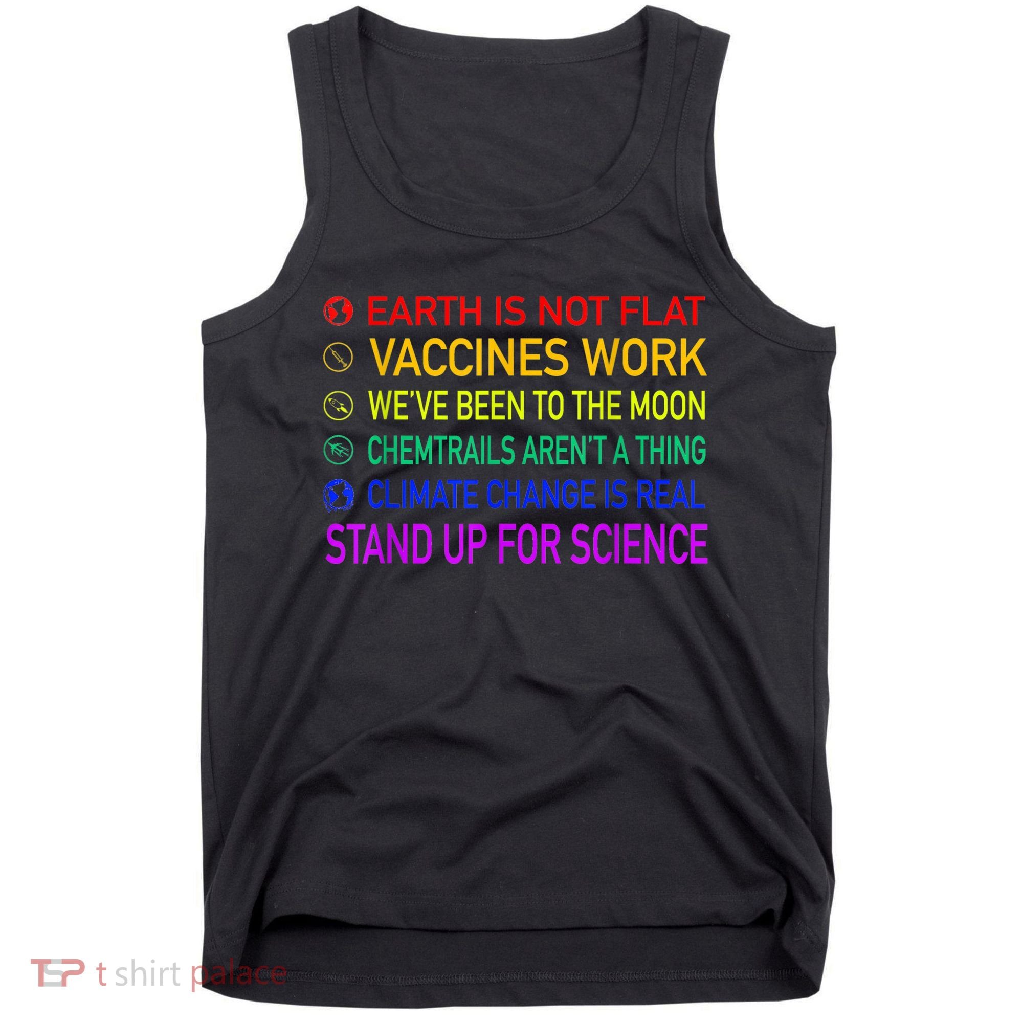 Science Is Real 8 Billion Trees Tank Top