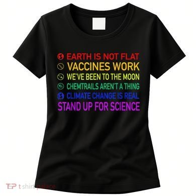 Science Is Real 8 Billion Trees Women's T-Shirt