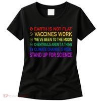 Science Is Real 8 Billion Trees Women's T-Shirt thumb 0