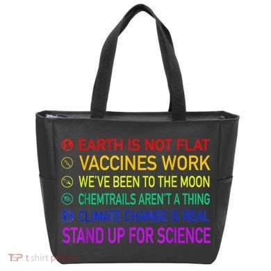 Science Is Real 8 Billion Trees Tote Bag