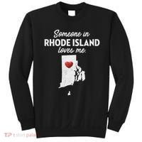 Someone In Rhode Island Loves Me Rhode Island Ri Sweatshirt thumb 0