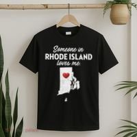 Someone In Rhode Island Loves Me Rhode Island Ri T-Shirt thumb 2