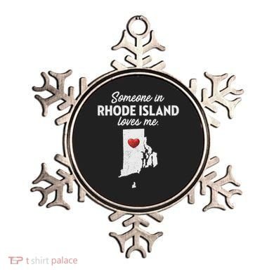Someone In Rhode Island Loves Me Rhode Island Ri Ornament