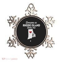 Someone In Rhode Island Loves Me Rhode Island Ri Ornament thumb 0