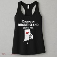 Someone In Rhode Island Loves Me Rhode Island Ri Women's Tank Top thumb 3