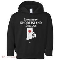Someone In Rhode Island Loves Me Rhode Island Ri Toddler Hoodie thumb 0