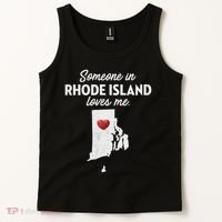 Someone In Rhode Island Loves Me Rhode Island Ri Tank Top thumb 2