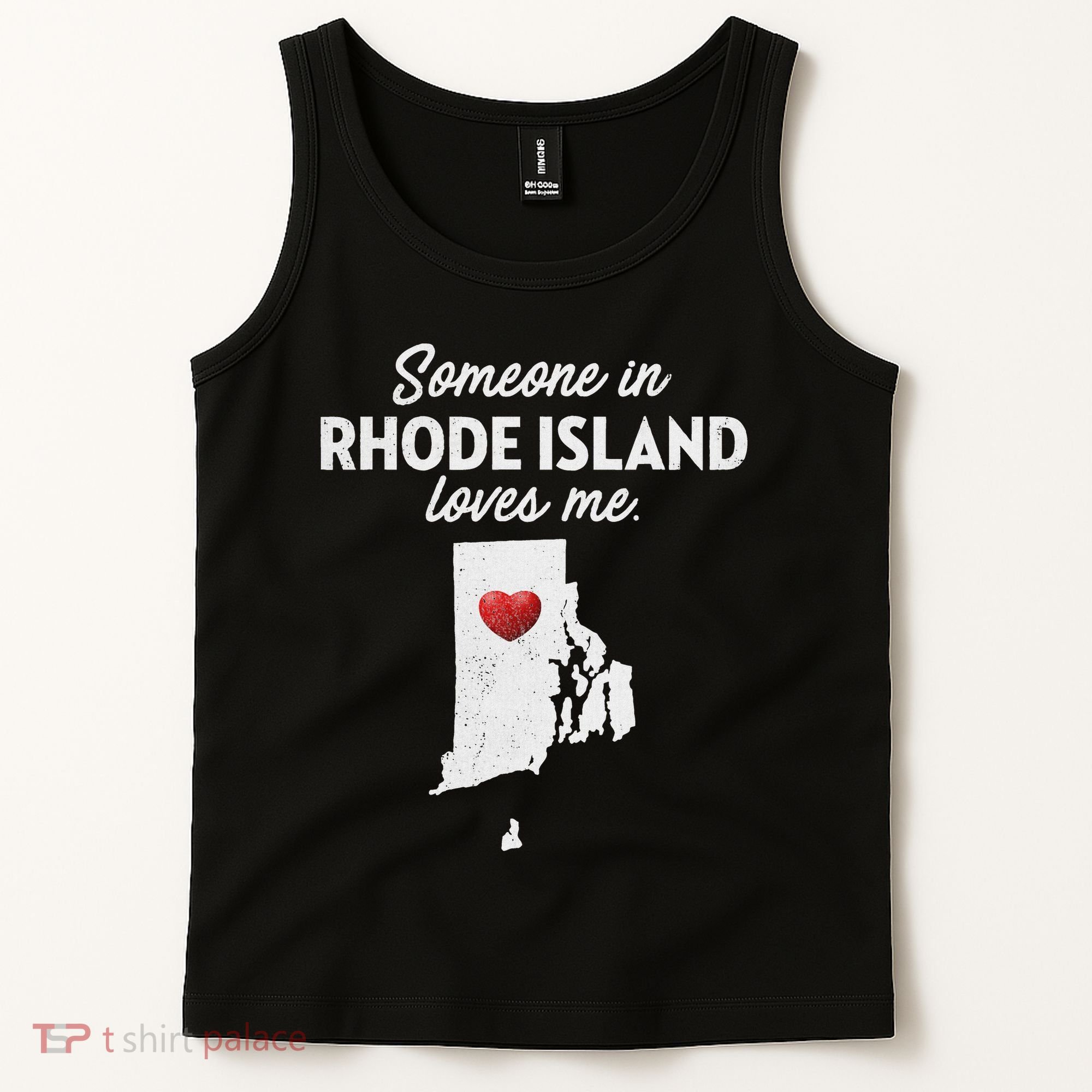 Someone In Rhode Island Loves Me Rhode Island Ri Tank Top