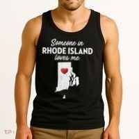 Someone In Rhode Island Loves Me Rhode Island Ri Tank Top thumb 3