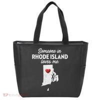 Someone In Rhode Island Loves Me Rhode Island Ri Tote Bag thumb 0