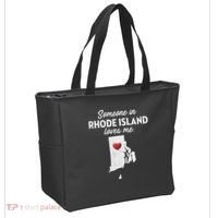 Someone In Rhode Island Loves Me Rhode Island Ri Tote Bag thumb 2