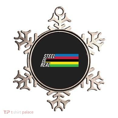 Steel Is Real Bike Ornament