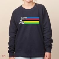 Steel Is Real Bike Women's Sweatshirt thumb 0