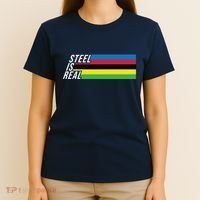 Steel Is Real Bike T-Shirt thumb 4