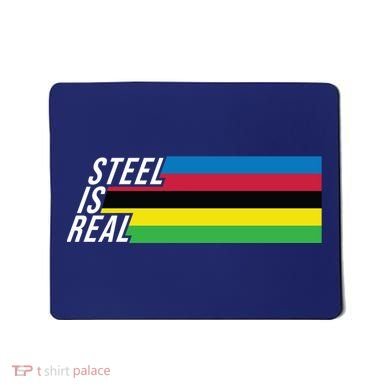 Steel Is Real Bike Mousepad