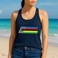 Steel Is Real Bike Women's Tank Top thumb 2