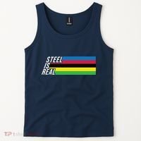 Steel Is Real Bike Tank Top thumb 2