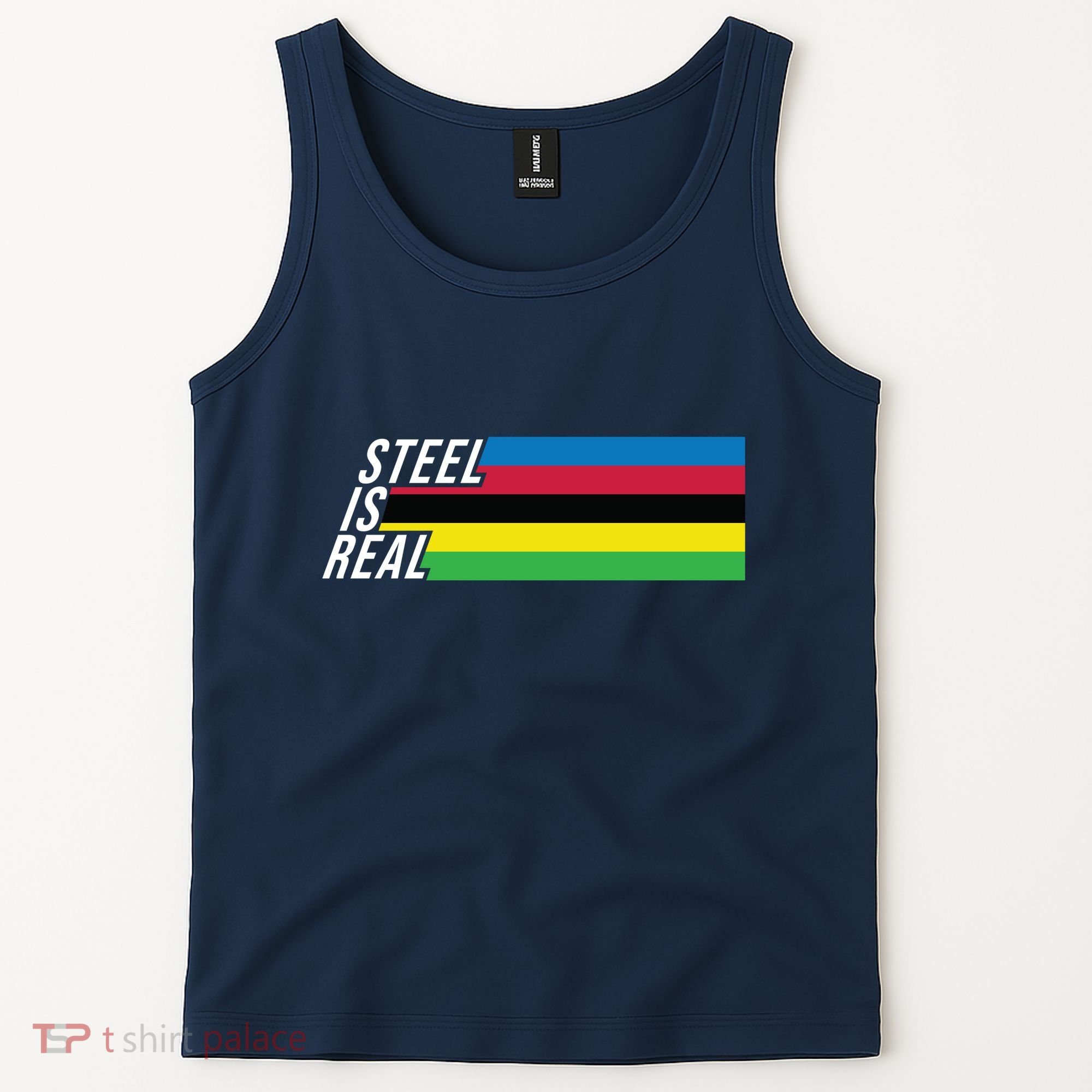 Steel Is Real Bike Tank Top