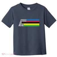 Steel Is Real Bike Toddler T-Shirt thumb 0