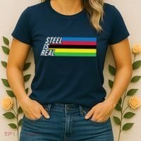 Steel Is Real Bike Women's T-Shirt thumb 2