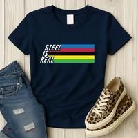 Steel Is Real Bike Women's T-Shirt thumb 3