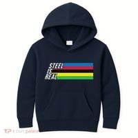 Steel Is Real Bike Kids Hoodie thumb 0