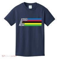 Steel Is Real Bike Kids T-Shirt thumb 0