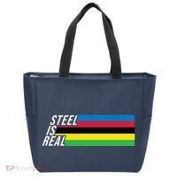 Steel Is Real Bike Tote Bag thumb 0