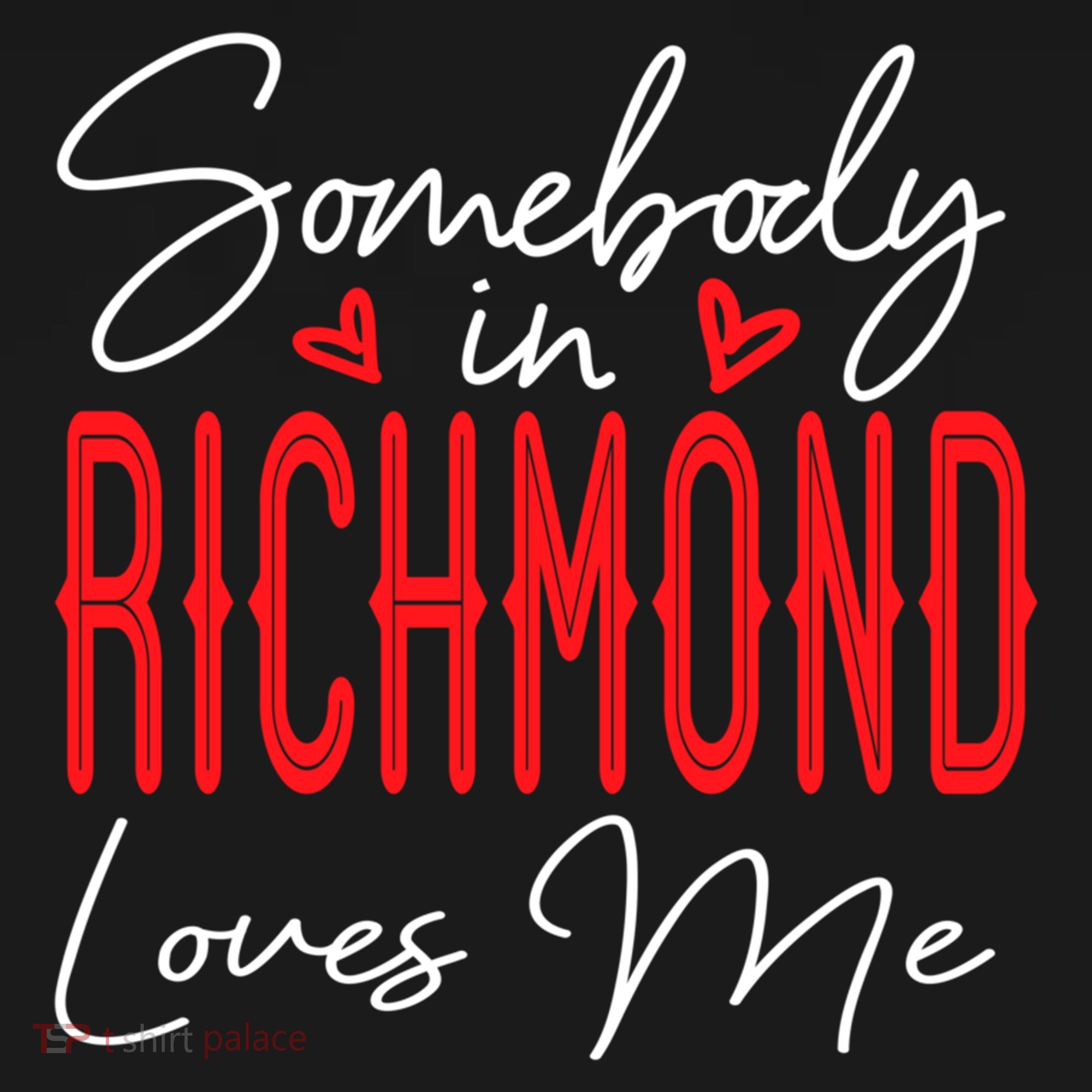 Somebody In Richmond Loves Me Virginia Relationship Matching Cute Gift Ornament