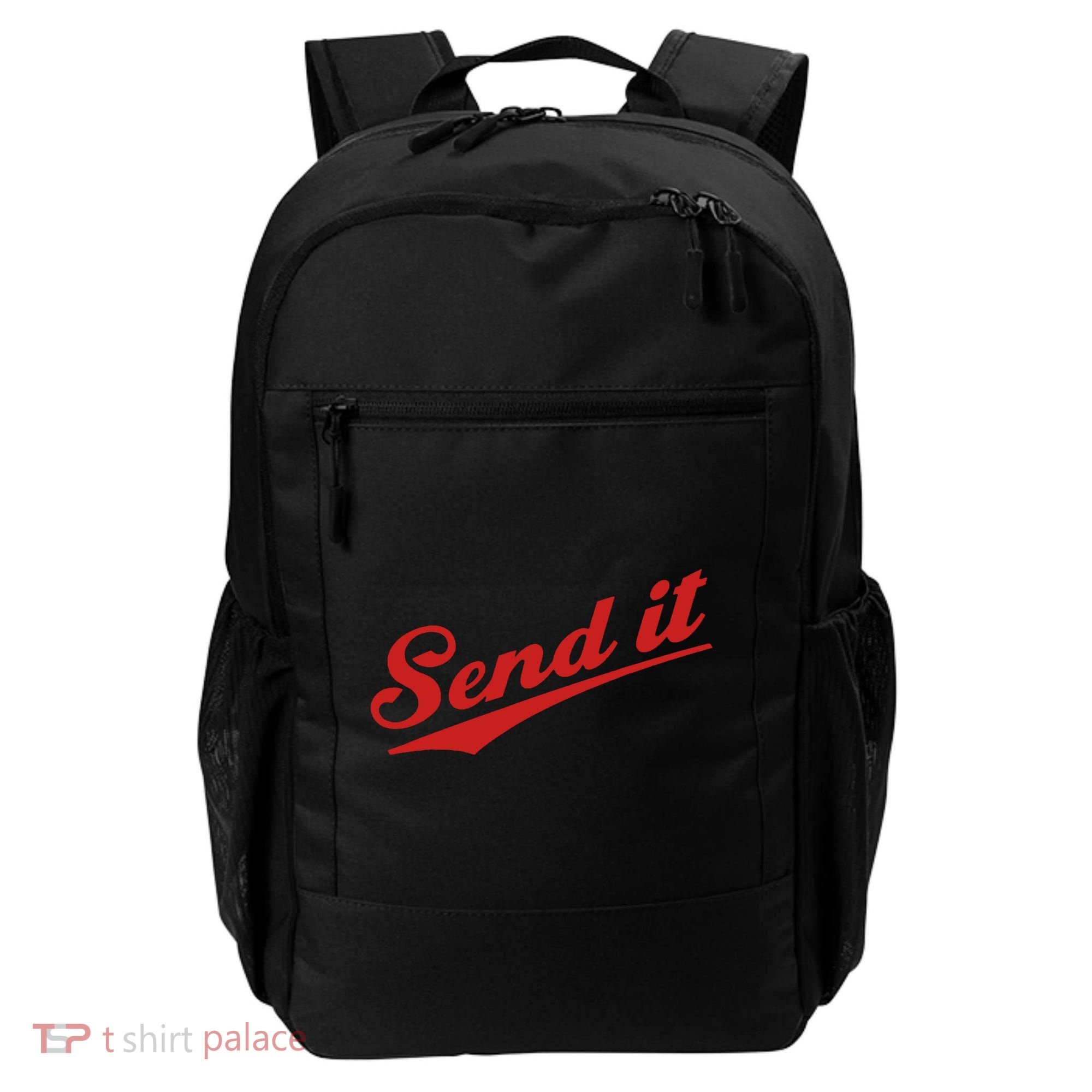 Sent It Red Logo Backpack