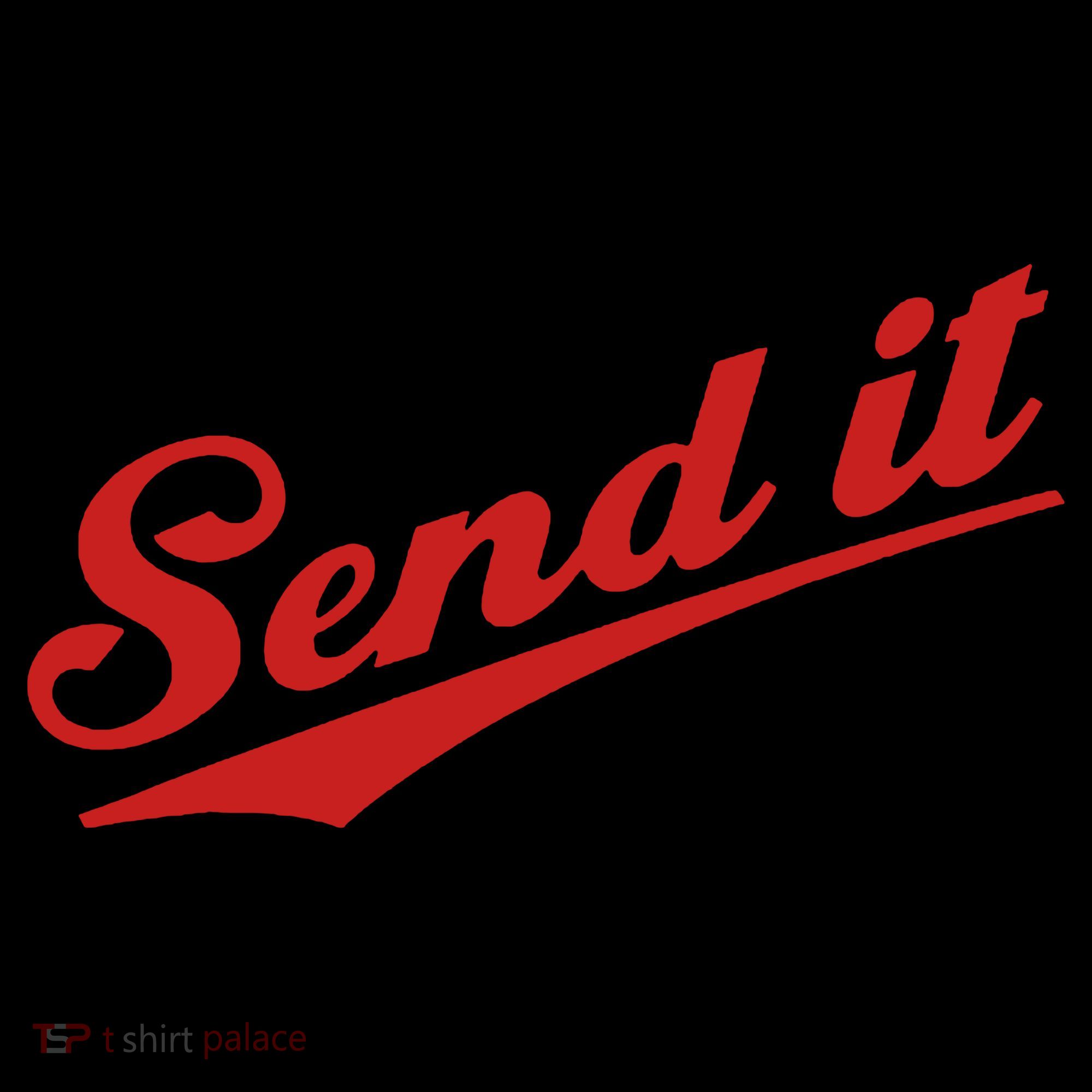 Sent It Red Logo Toddler Hoodie
