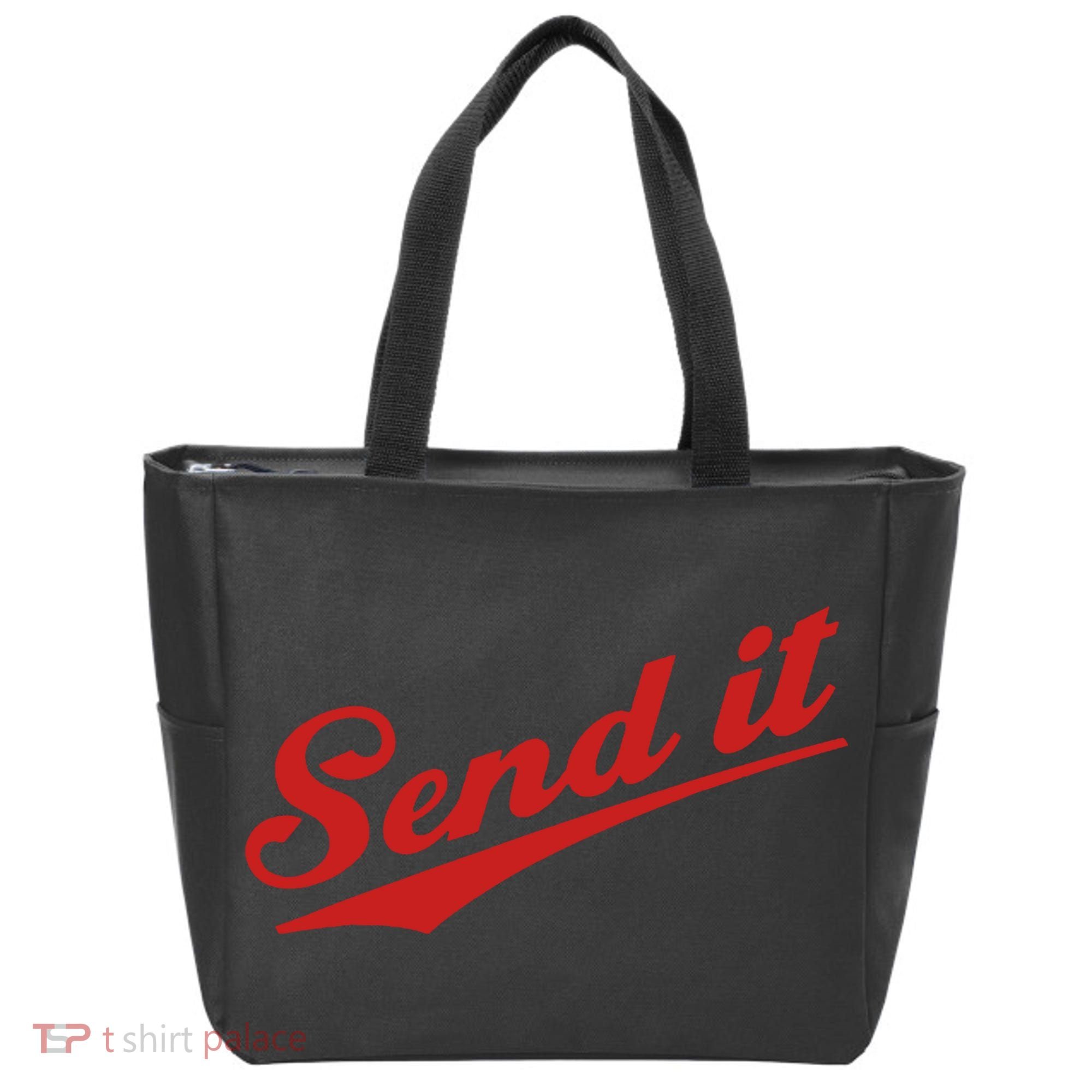 Sent It Red Logo Tote Bag
