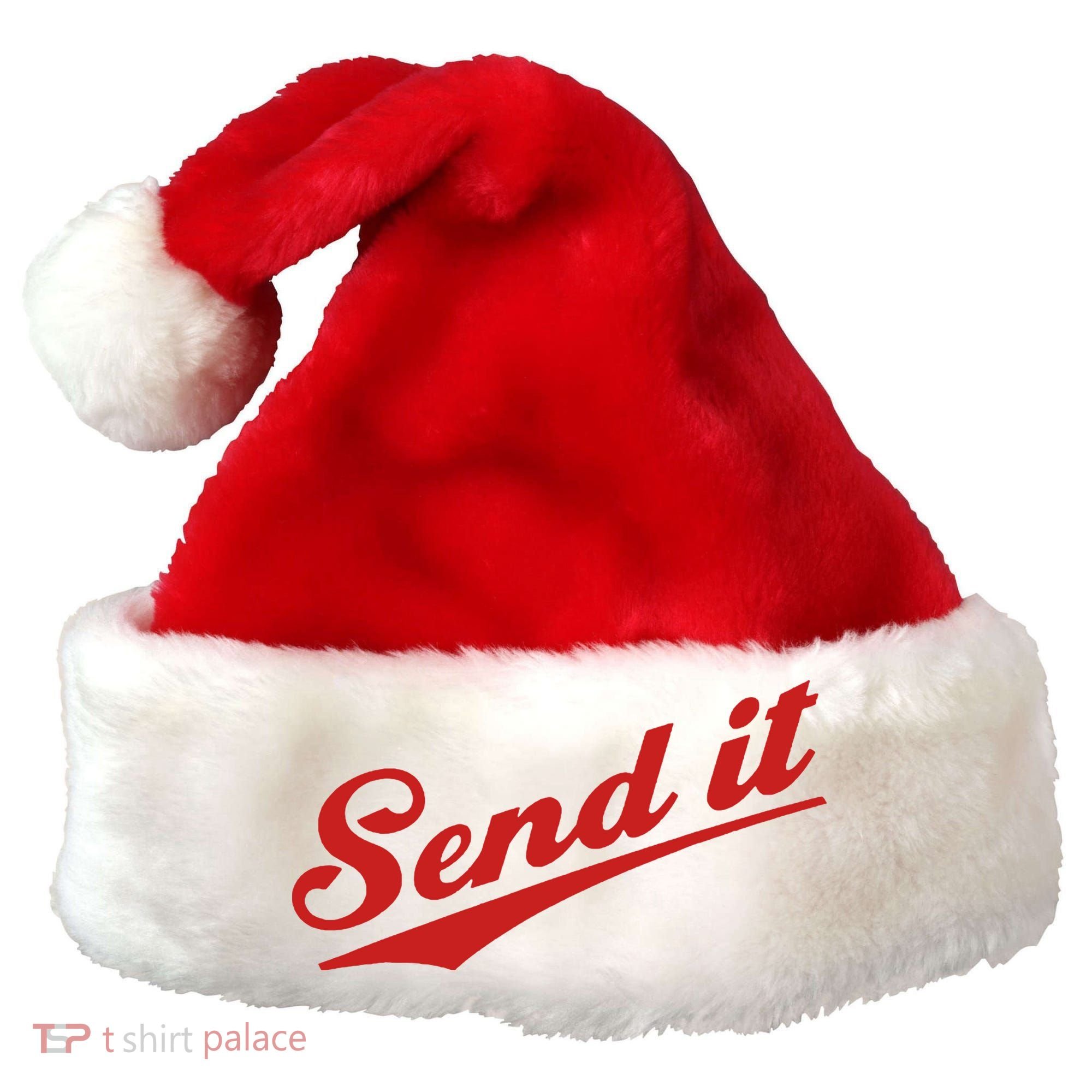 Sent It Red Logo Santa Hat