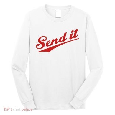 Sent It Red Logo Long Sleeve Shirt