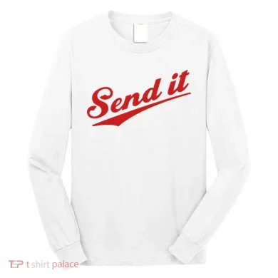 Sent It Red Logo Long Sleeve Shirt