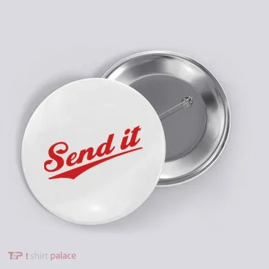 Sent It Red Logo Button
