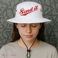 Sent It Red Logo Bucket Hat thumb 3