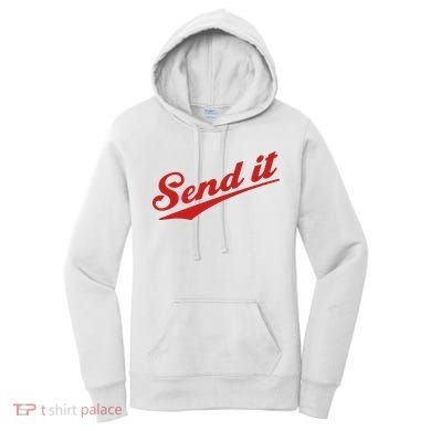 Sent It Red Logo Women's Hoodie