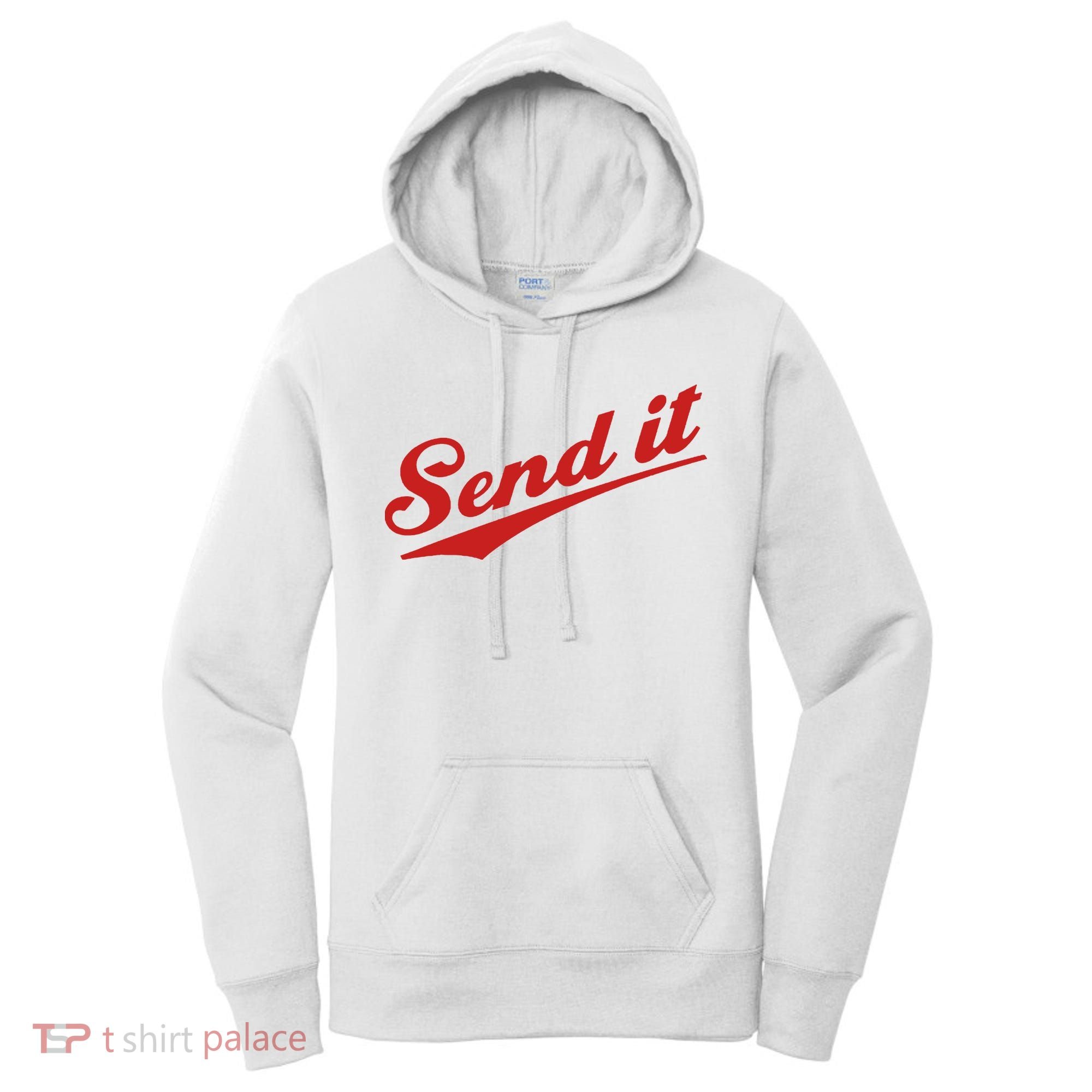 Sent It Red Logo Women's Hoodie